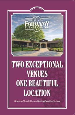 Brochure for Grapevine Fairway Events Center in Grapevine, Texas