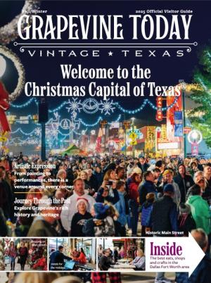 Cover of Grapevine Today's 2025 Fall/Winter magazine