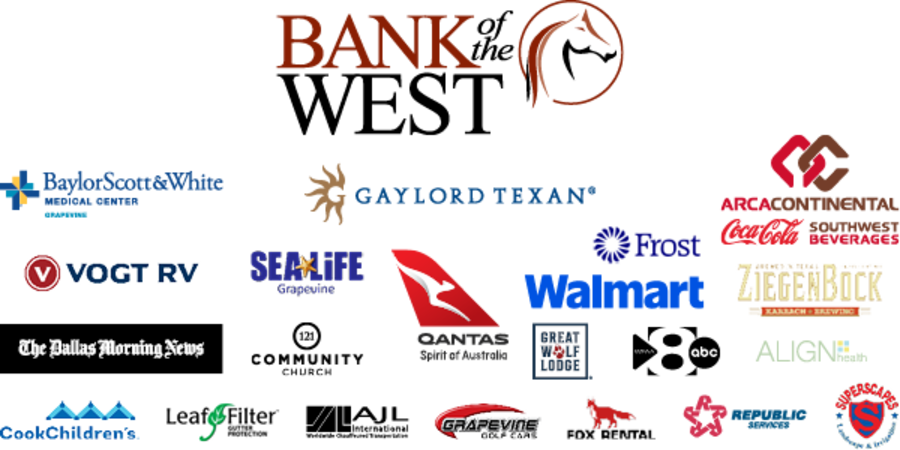 Sponsors for Main Street Fest in Grapevine, Texas for 2026