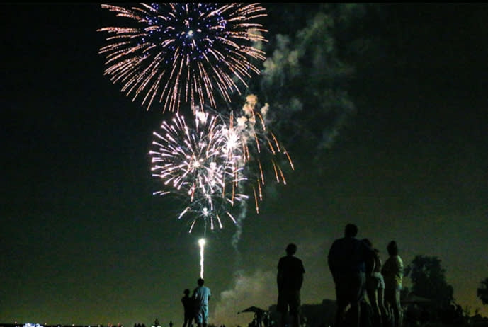 Fireworks in Grapevine