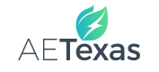 Logo for AE Texas