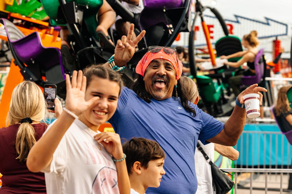 GrapeFest 2023 Carnival Family