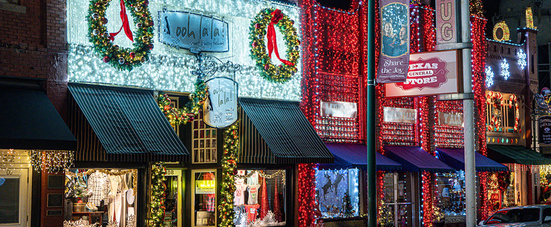Christmas Shop, Wine & Dine - Grapevine, Texas