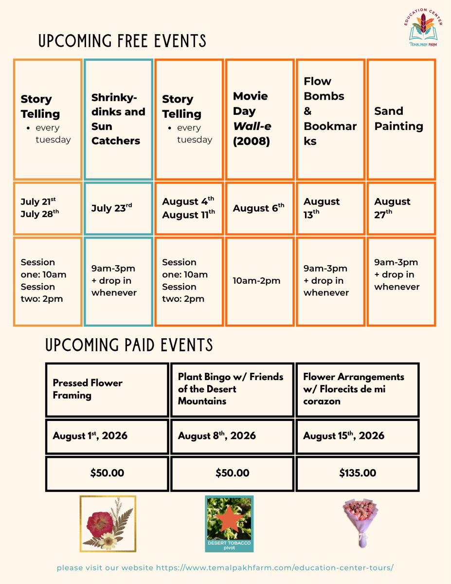 Temalpakh Farm & Education Summer Events