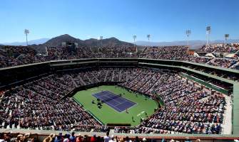 Indian Wells Tennis Garden during BNP Paribas