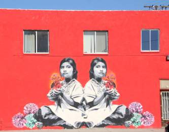 Mural in Coachella