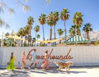 Brunch at Boozehounds in Palm Springs