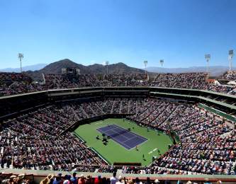 Indian Wells Tennis Garden during BNP Paribas