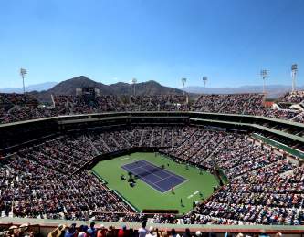 Indian Wells Tennis Garden during BNP Paribas
