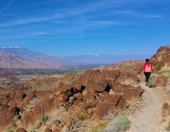 Hiking through the canyons in Greater Palm Springs.