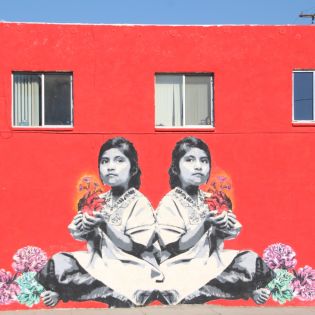 Mural in Coachella