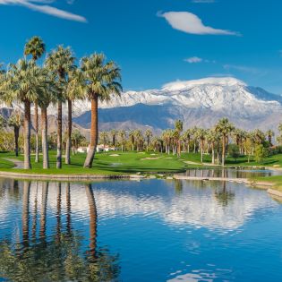 Scenic Mountain Landscape Snow, picture taken at JW Marriott Desert Springs