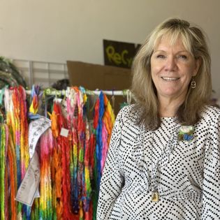 Karen Riley, Executive Director of The SCRAP Gallery