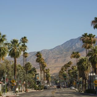 downtown, Palm Springs, shopping, Palm Canyon