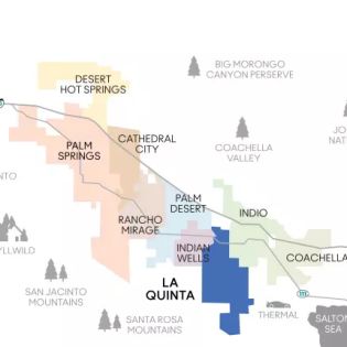 Directions to La Quinta Map