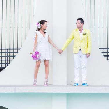 couple holding hands