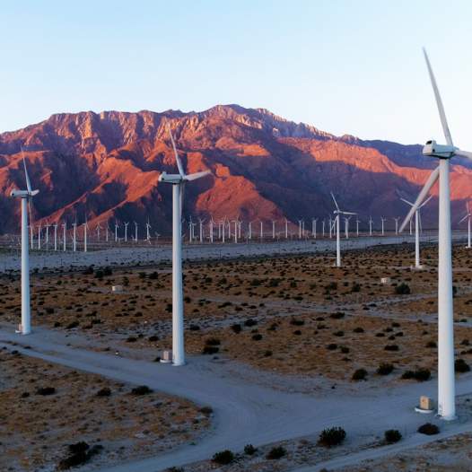 Windmills in Greater Palm Springs.