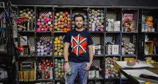 Inside Ryan Campbell's Abstract Art