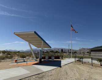 Esperanza Park, a 7.5-acre recreational facility in Cathedral City adjacent to CV Link.