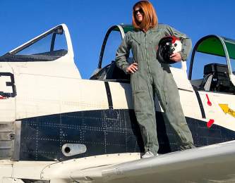 Female pilot
