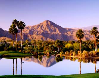 Sunset at Indian Wells Golf Resort