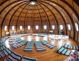 Interior of the Integratron