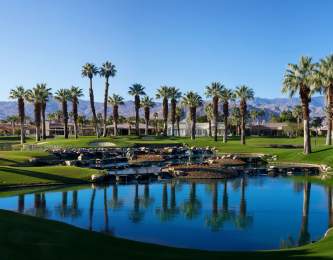 Signature golf hole palm springs