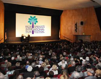 Film festival screening audience
