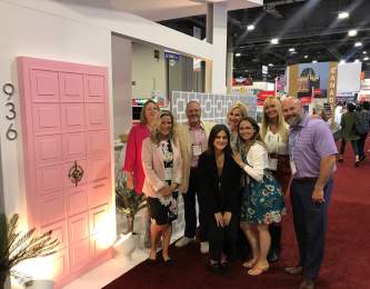 Greater Palm Springs CVB team at IMEX