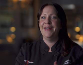 Chef Andie Hubka brings ingredients to life