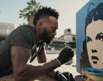 Tysen Knight Paints Pop Urban Art in Palm Springs