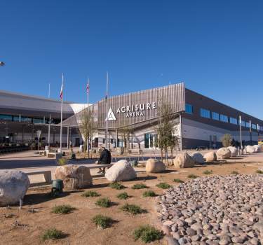 Acrisure Arena, premier 11,000+ capacity venue hosting the biggest artists and sporting events. Home of the Coachella Valley Firebirds AHL Hockey Team.
