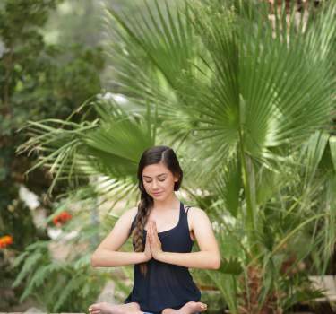 Woman Meditating