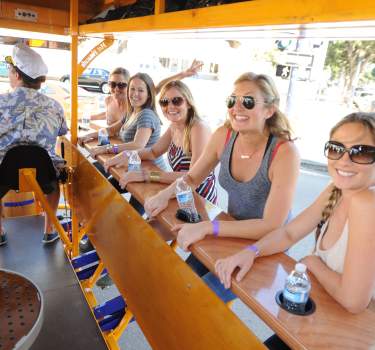 bachelorette party social cycke