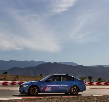 bmw driving perfomance center scenic web