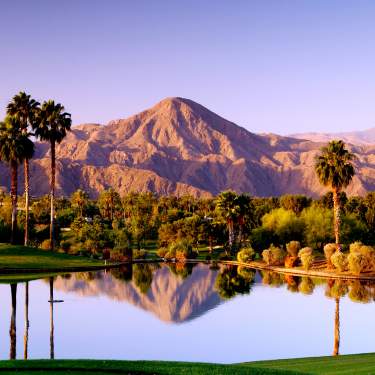 Sunset at Indian Wells Golf Resort