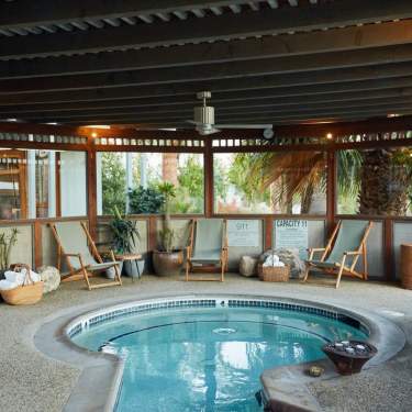 A mineral spa at The Springs Resort & Spa in Desert Hot Springs.