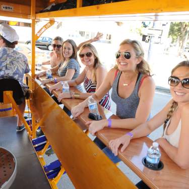 bachelorette party social cycke