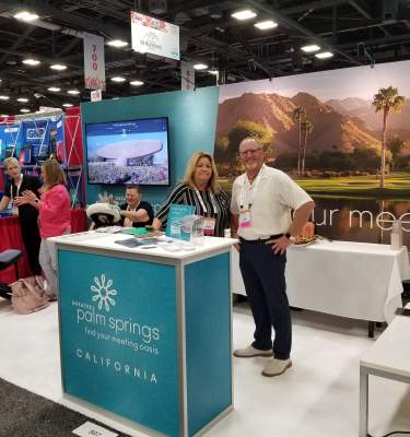 Greater Palm Springs CVB team at ASAE