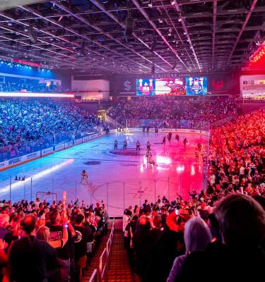 Coachella Valley Firebirds AHL Hockey Team play their home games at Acrisure Arena. Western Conference Champions Seasons 2022-23 and 2023-24