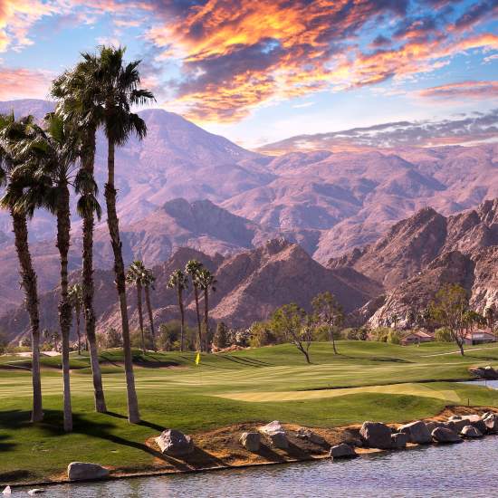 Golf course at PGA West, La Quinta