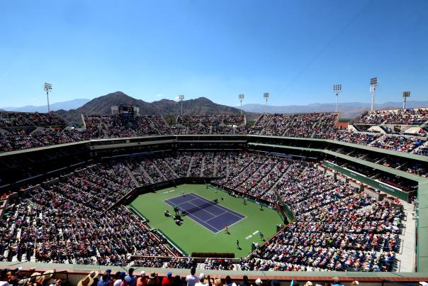 Indian Wells Tennis Garden during BNP Paribas
