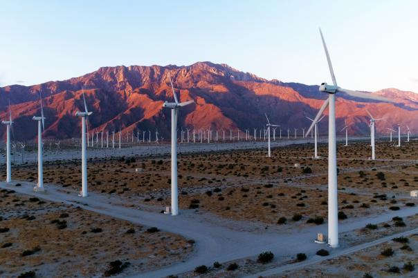 Windmills in Greater Palm Springs.