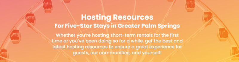 Hosting resources button