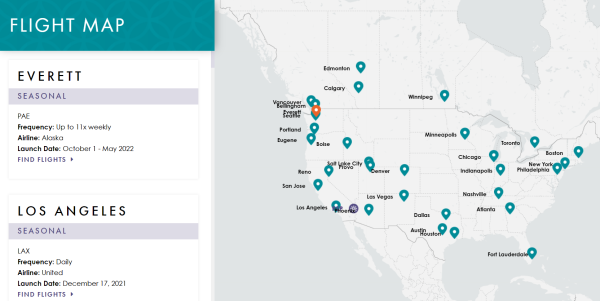 Flight Map for Website
