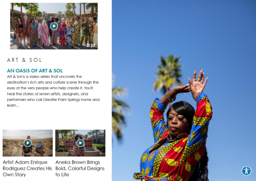 Art & Sol Landing Page