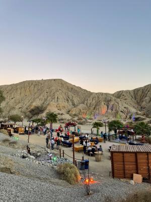 Event space in the mountains