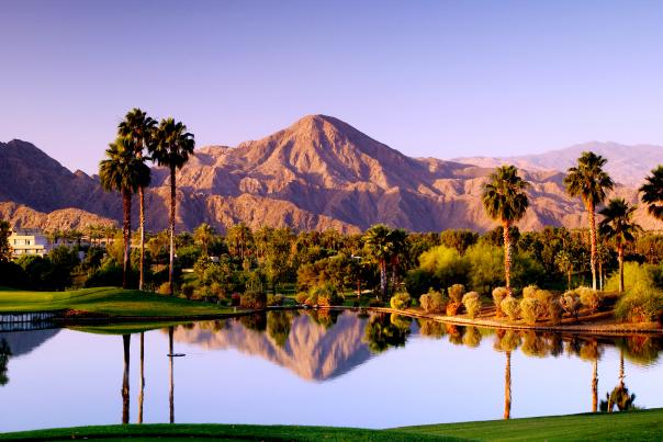 Sunset at Indian Wells Golf Resort