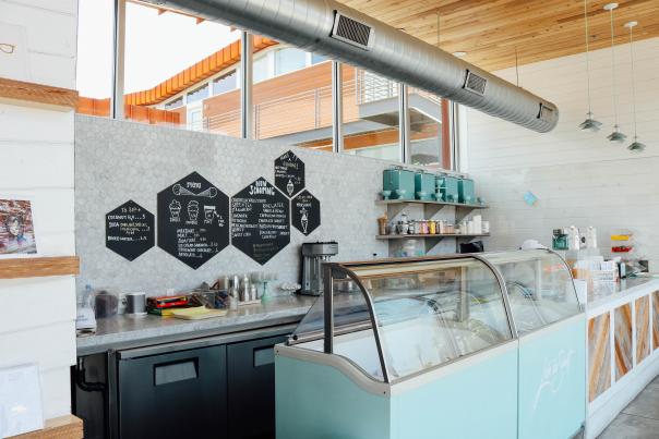 Ice Cream & Shoppe at Arrive Hotel