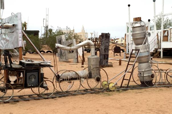 noah purifoy desert art museum 3 train 2